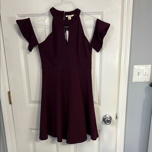 Women's Burgundy Dress